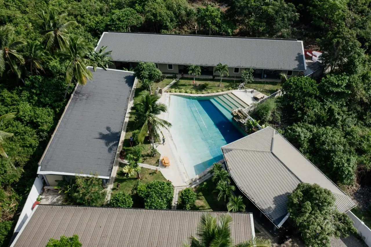 Hidden Lagoon Resort — resort aerial view